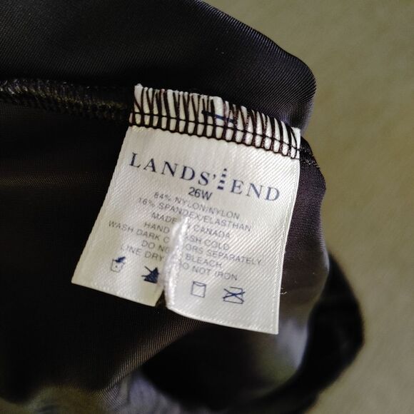 Black Land's End Swim Top 26W - Picture 3 of 4